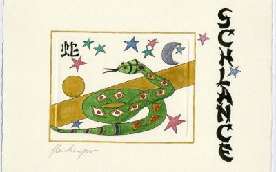 Chinesische Tiersymbole – Schlange