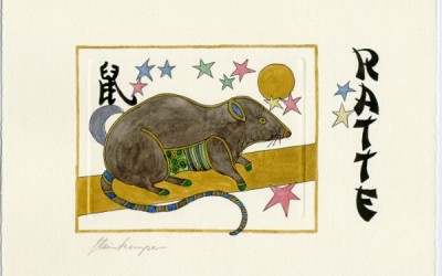 Chinesische Tiersymbole – Ratte